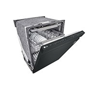 LG Matte Black Top Control Dishwasher with TrueSteam®, QuadWash® and 3rd Rack, LDP6810BM