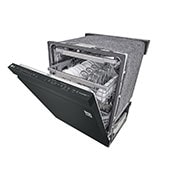 LG Matte Black Top Control Dishwasher with TrueSteam®, QuadWash® and 3rd Rack, LDP6810BM
