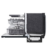 LG Matte Black Top Control Dishwasher with TrueSteam®, QuadWash® and 3rd Rack, LDP6810BM