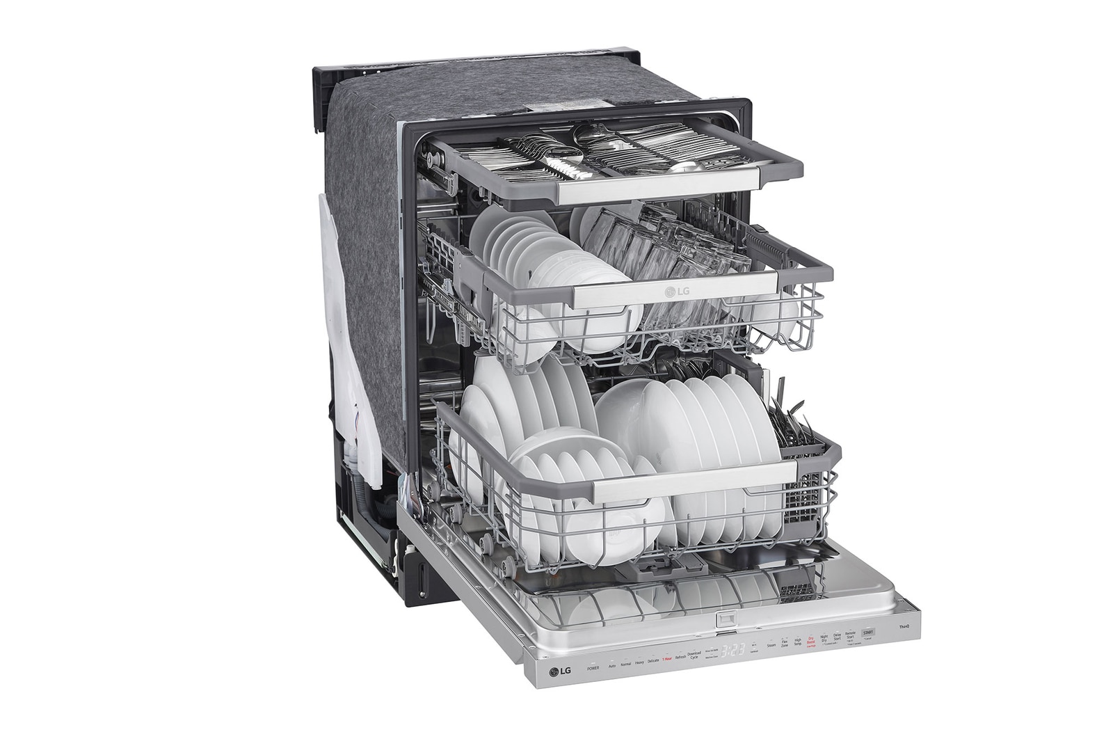 Left Side open view with vessels