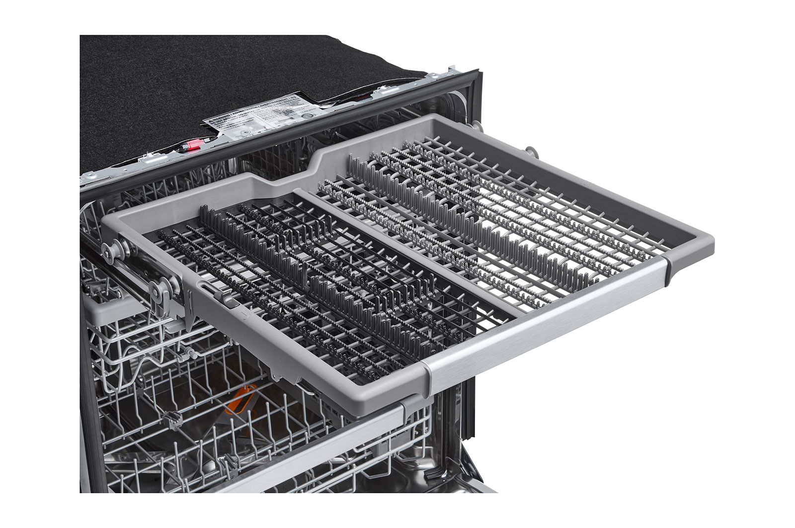 LG Smart Top Control Dishwasher with 1-Hour Wash & Dry, QuadWash Pro™, TrueSteam® and Dynamic Heat Dry™, LDPH7972S