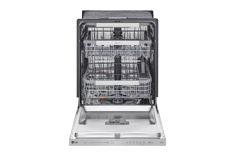 LG 24" QuadWash® & Dynamic Dry™ 44 dB, Top Control, Stainless, LG Dishwasher, LDPM6762S