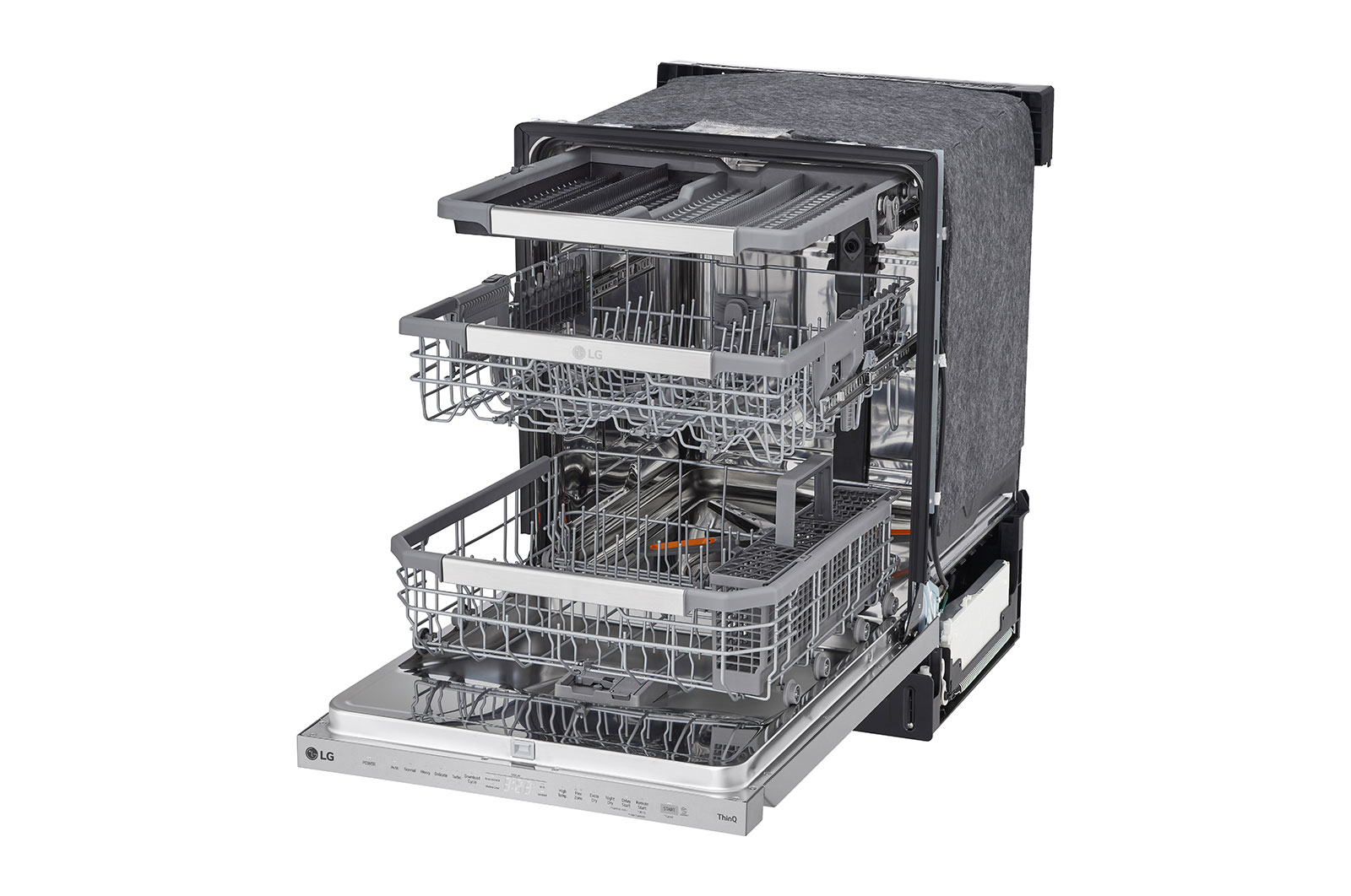 LG Smart Top Control Dishwasher with QuadWash Pro™, and Dynamic Dry™, LDPM6762S