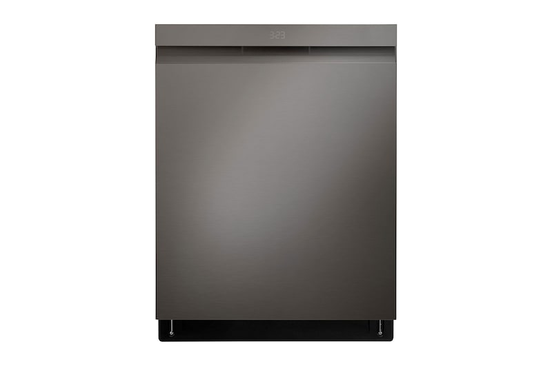 LG 24" TrueSteam®, QuadWash® Pro & Dynamic Dry™ 44 dB, Top Control, Black Stainless, LG Dishwasher, LDPS6762D