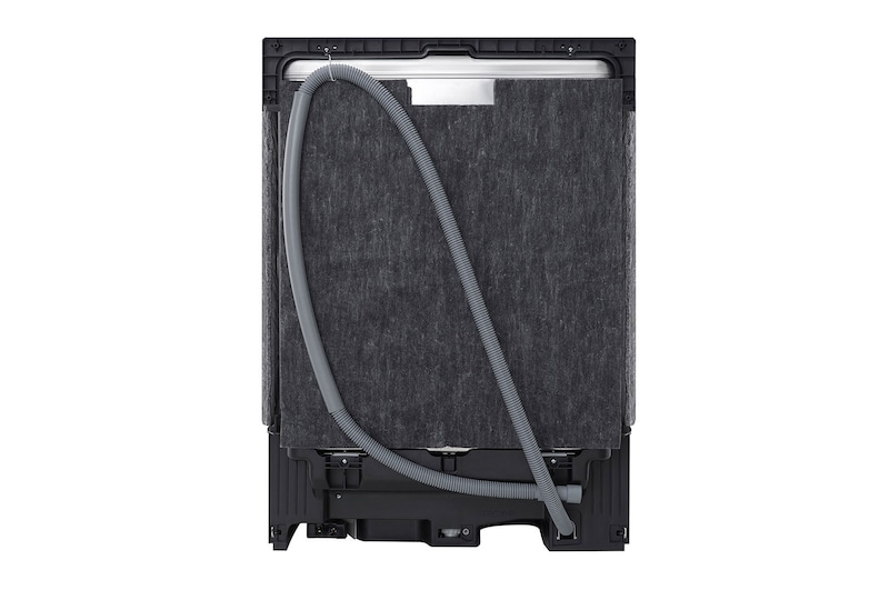 LG 24" TrueSteam®, QuadWash® Pro & Dynamic Dry™ 44 dB, Top Control, Black Stainless, LG Dishwasher, LDPS6762D