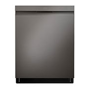 LG 24" TrueSteam®, QuadWash® Pro & Dynamic Dry™ 44 dB, Top Control, Black Stainless, LG Dishwasher, LDPS6762D