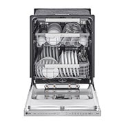 LG 24" TrueSteam®, QuadWash® Pro & Dynamic Dry™ 44 dB, Top Control, Stainless, LG Dishwasher, LDPS6762S