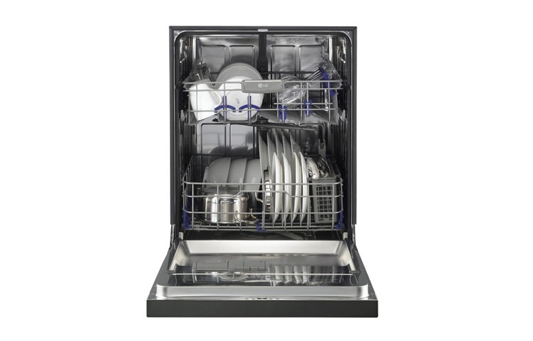 LG Semi-Integrated Dishwasher with Flexible EasyRack™ Plus System, LDS5540BB