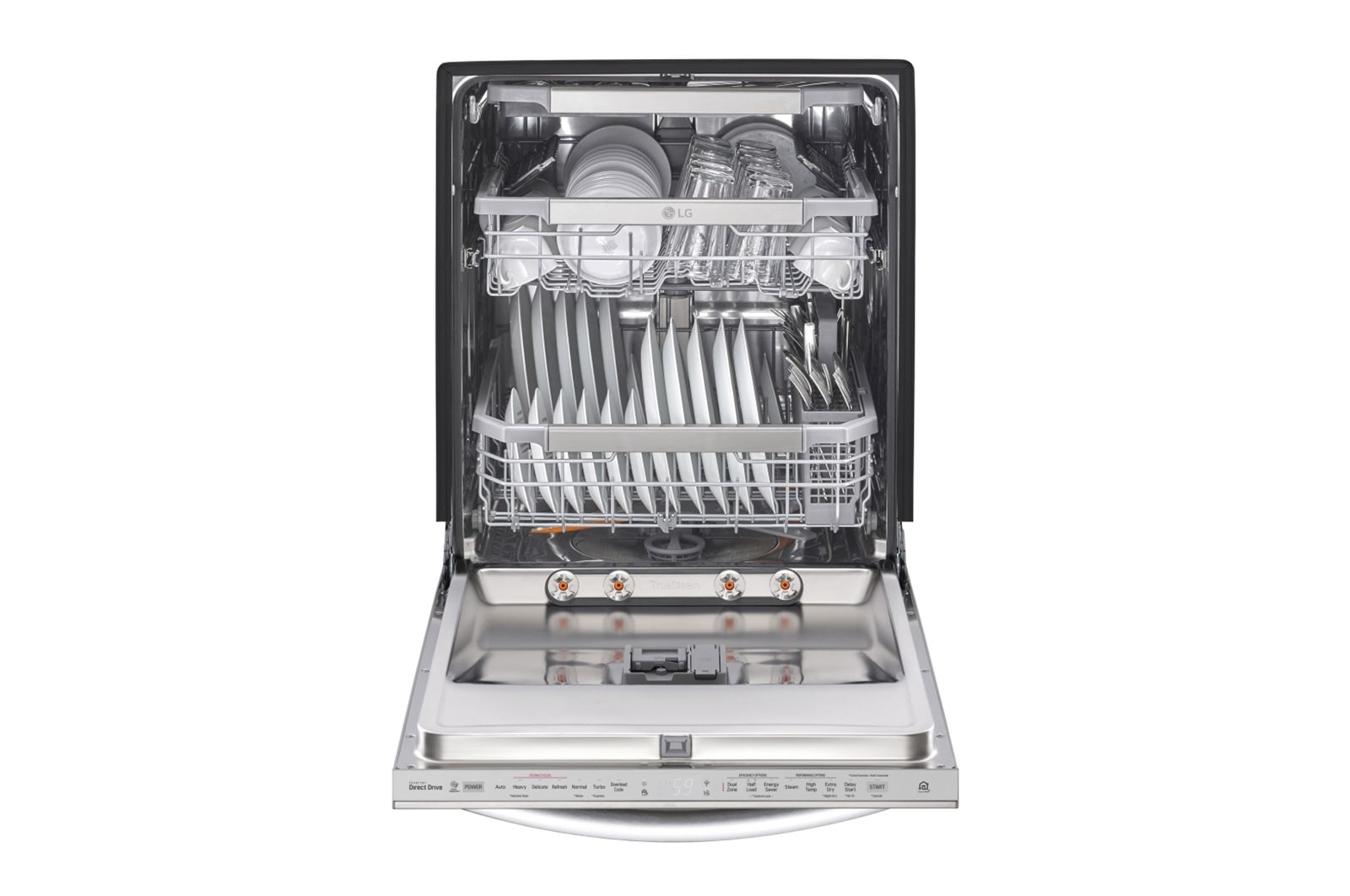 LG QuadWash® Dishwasher with TrueSteam ThinQ®, LDT7808SS