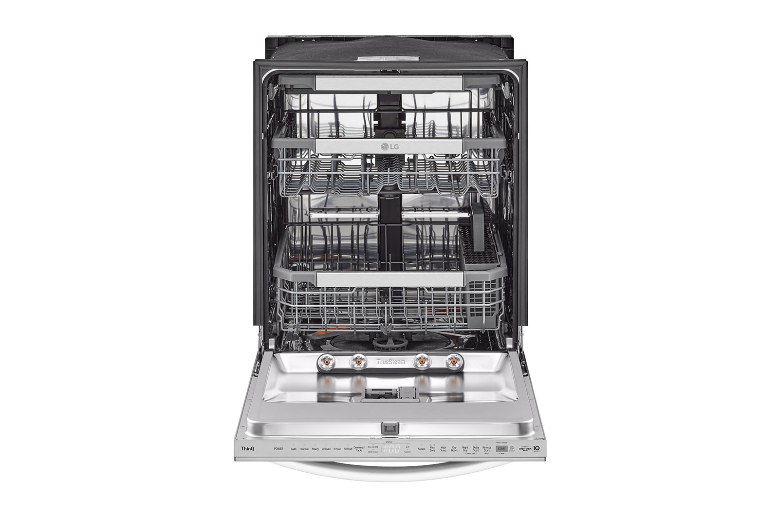 LG Smart Top Control Dishwasher with 1-Hour Wash & Dry, QuadWash Pro®, TrueSteam®, and Dynamic Heat Dry™, LDTH7972S