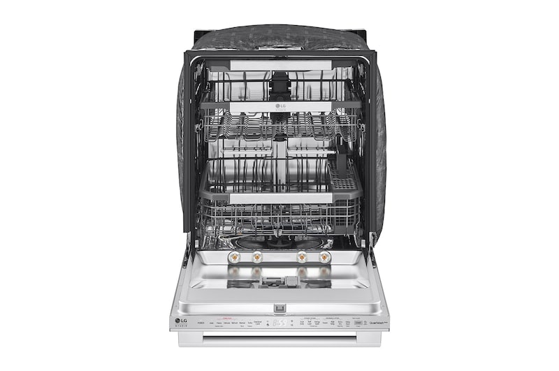 LG STUDIO Top Control Smart Dishwasher with 1-Hour Wash & Dry, QuadWash Pro™, SDWB24S3