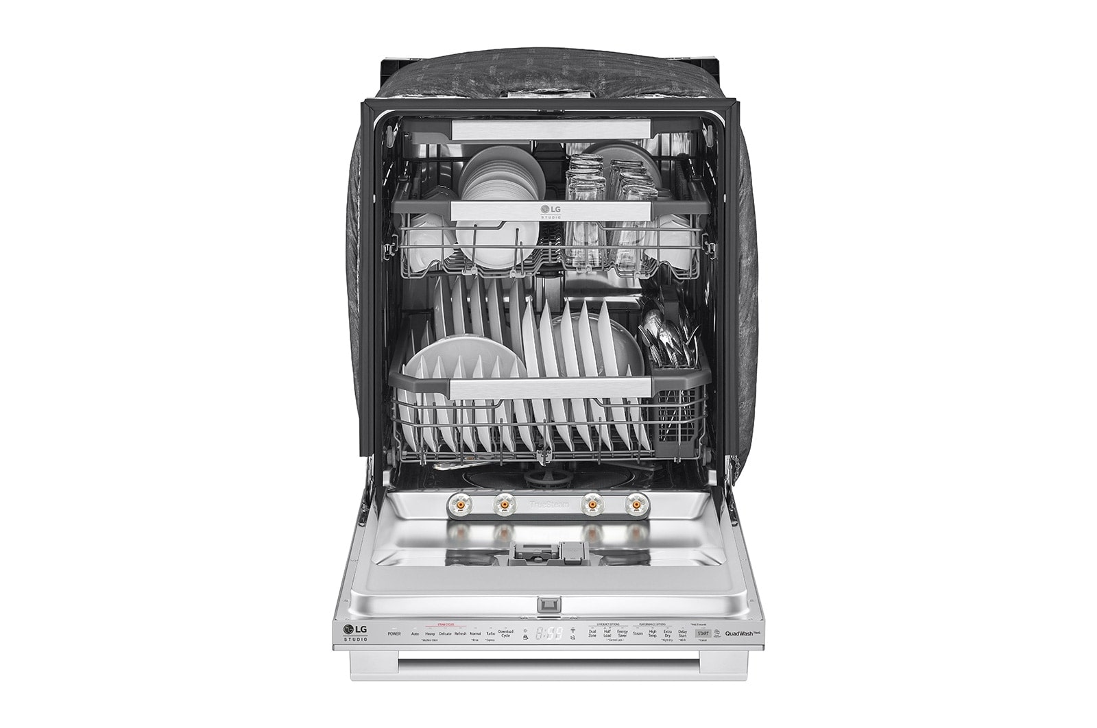 LG STUDIO Top Control Smart Dishwasher with 1-Hour Wash & Dry, QuadWash Pro™, SDWB24S3