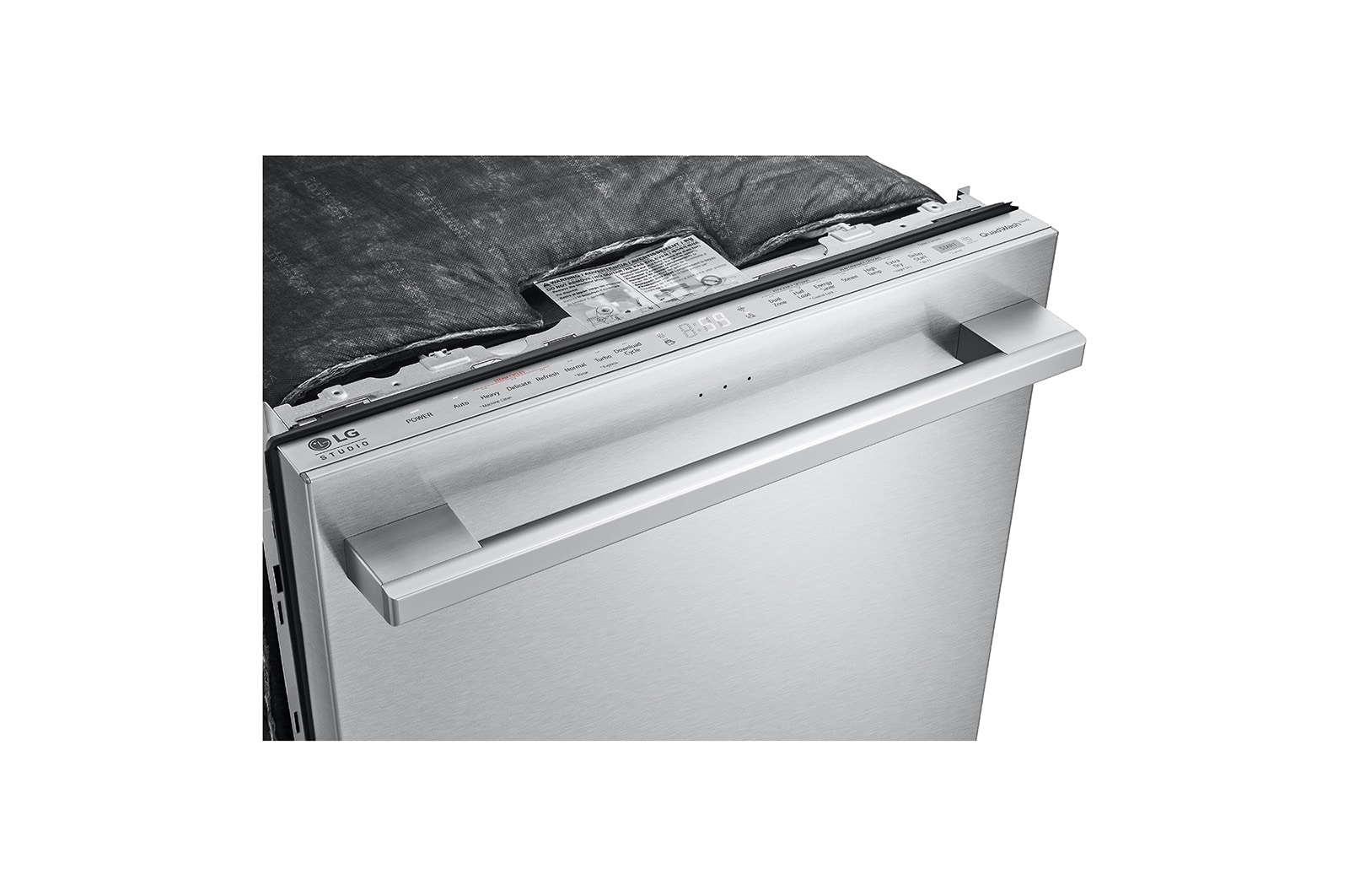 LG STUDIO Top Control Smart Dishwasher with 1-Hour Wash & Dry, QuadWash Pro™, SDWB24S3