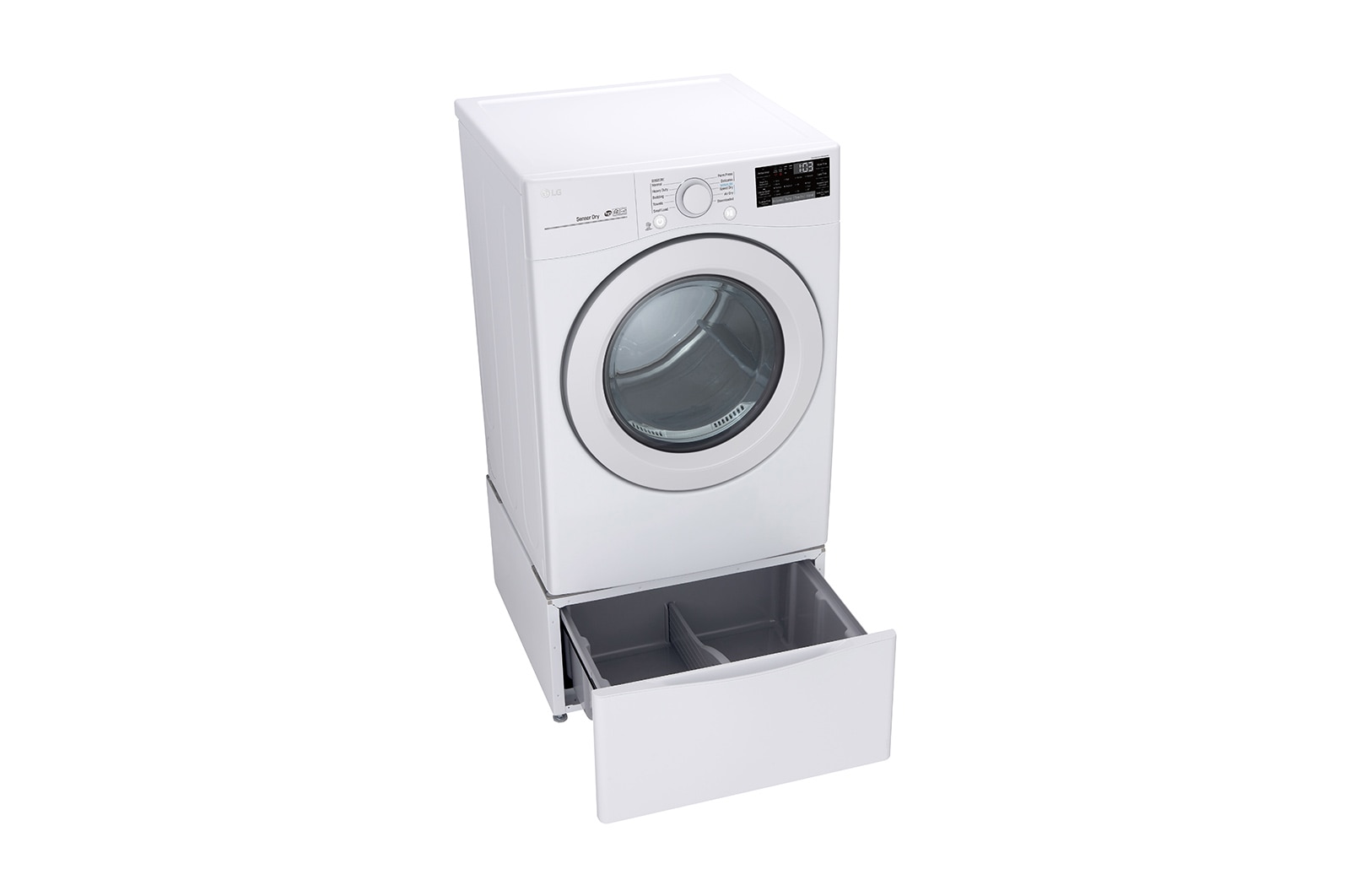 LG 7.4 cu. ft. Ultra Large Capacity Smart Wi-Fi Enabled Electric Dryer, DLE3090W