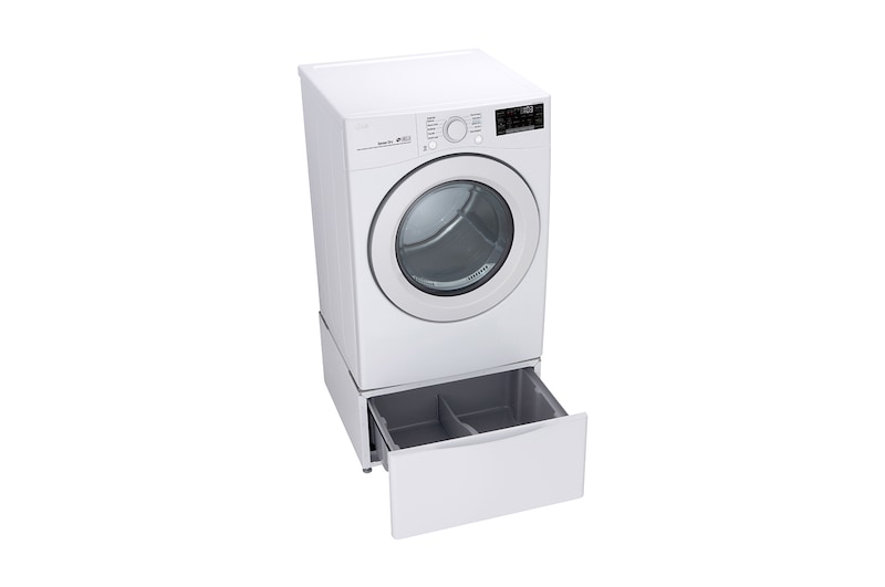 LG 7.4 cu. ft. Ultra Large Capacity Smart Wi-Fi Enabled Electric Dryer, DLE3090W