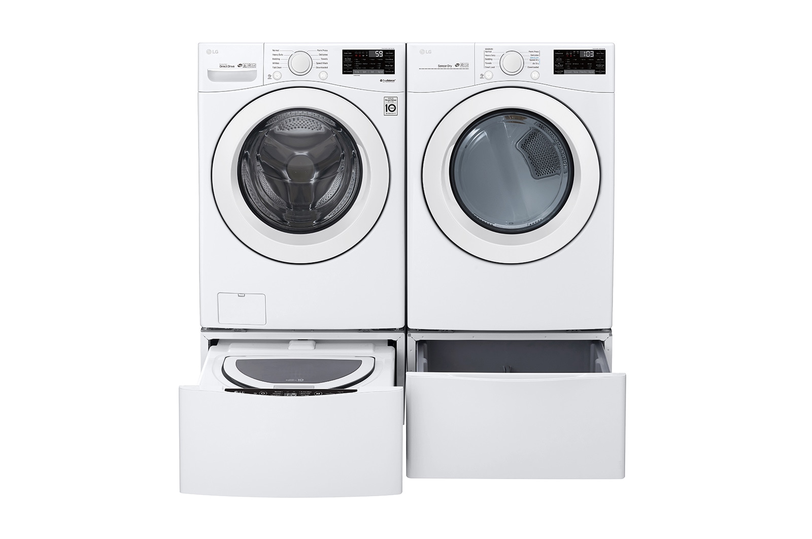 LG 7.4 cu. ft. Ultra Large Capacity Smart Wi-Fi Enabled Electric Dryer, DLE3090W