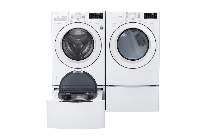 LG 7.4 cu. ft. Ultra Large Capacity Smart Wi-Fi Enabled Electric Dryer, DLE3090W