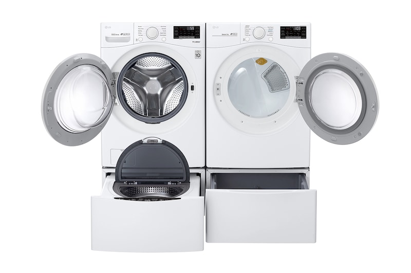 LG 7.4 cu. ft. Ultra Large Capacity Smart Wi-Fi Enabled Electric Dryer, DLE3090W
