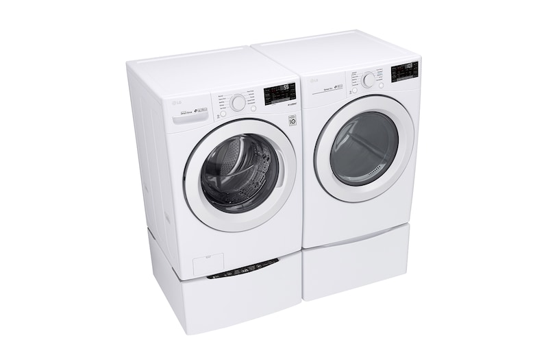 LG 7.4 cu. ft. Ultra Large Capacity Smart Wi-Fi Enabled Electric Dryer, DLE3090W
