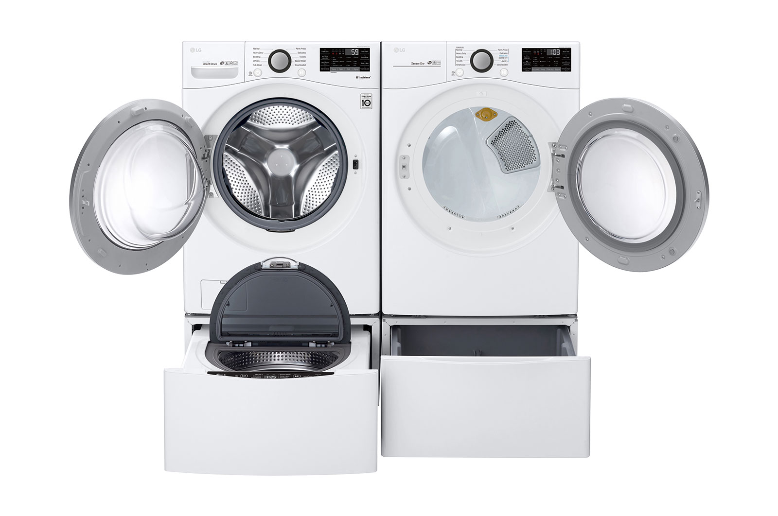 LG 7.4 cu. ft. Ultra Large Capacity Smart Wi-Fi Enabled Electric Dryer, DLE3500W
