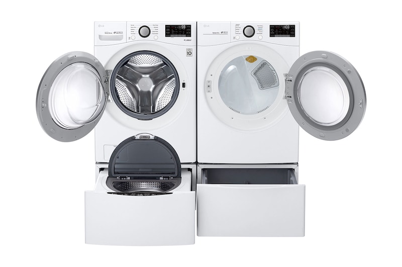 LG 7.4 cu. ft. Ultra Large Capacity Smart Wi-Fi Enabled Electric Dryer, DLE3500W