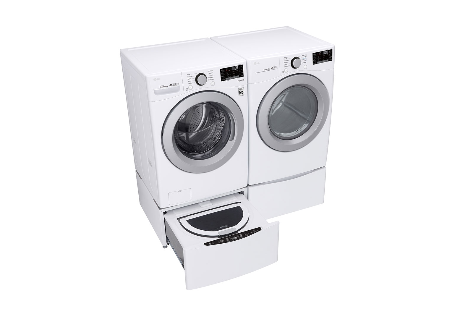 LG 7.4 cu. ft. Ultra Large Capacity Smart Wi-Fi Enabled Electric Dryer, DLE3500W