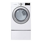 LG 7.4 cu. ft. Ultra Large Capacity Smart Wi-Fi Enabled Electric Dryer, DLE3500W