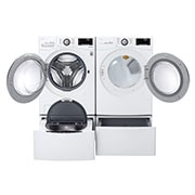 LG 7.4 cu. ft. Ultra Large Capacity Smart Wi-Fi Enabled Electric Dryer, DLE3500W