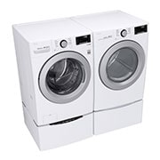 LG 7.4 cu. ft. Ultra Large Capacity Smart Wi-Fi Enabled Electric Dryer, DLE3500W