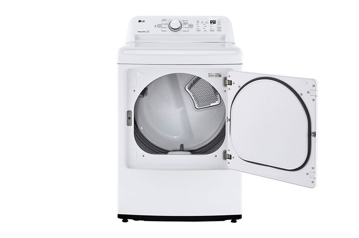 LG 7.3 cu. ft. Ultra Large Front Load Electric Dryer with Sensor Dry Technology, DLE7000W