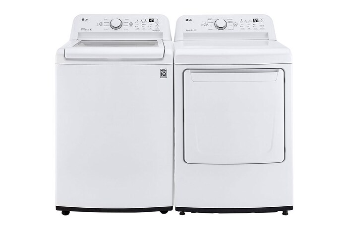 LG 7.3 cu. ft. Ultra Large Front Load Electric Dryer with Sensor Dry Technology, DLE7000W