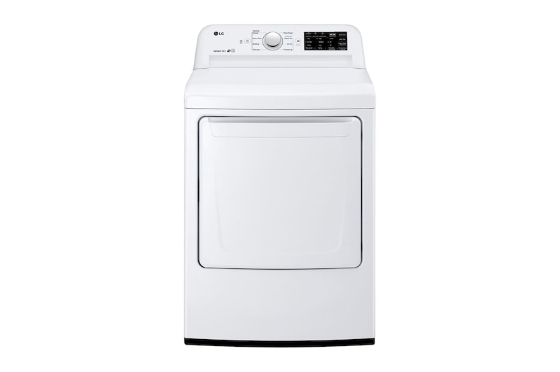 LG 7.3 cu.ft. Ultra Large Capacity Electric Dryer with Energy Saver and Smart Diagnosis™, DLE7100W
