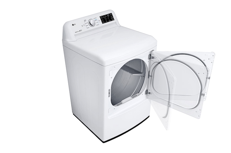 LG 7.3 cu.ft. Ultra Large Capacity Electric Dryer with Energy Saver and Smart Diagnosis™, DLE7100W