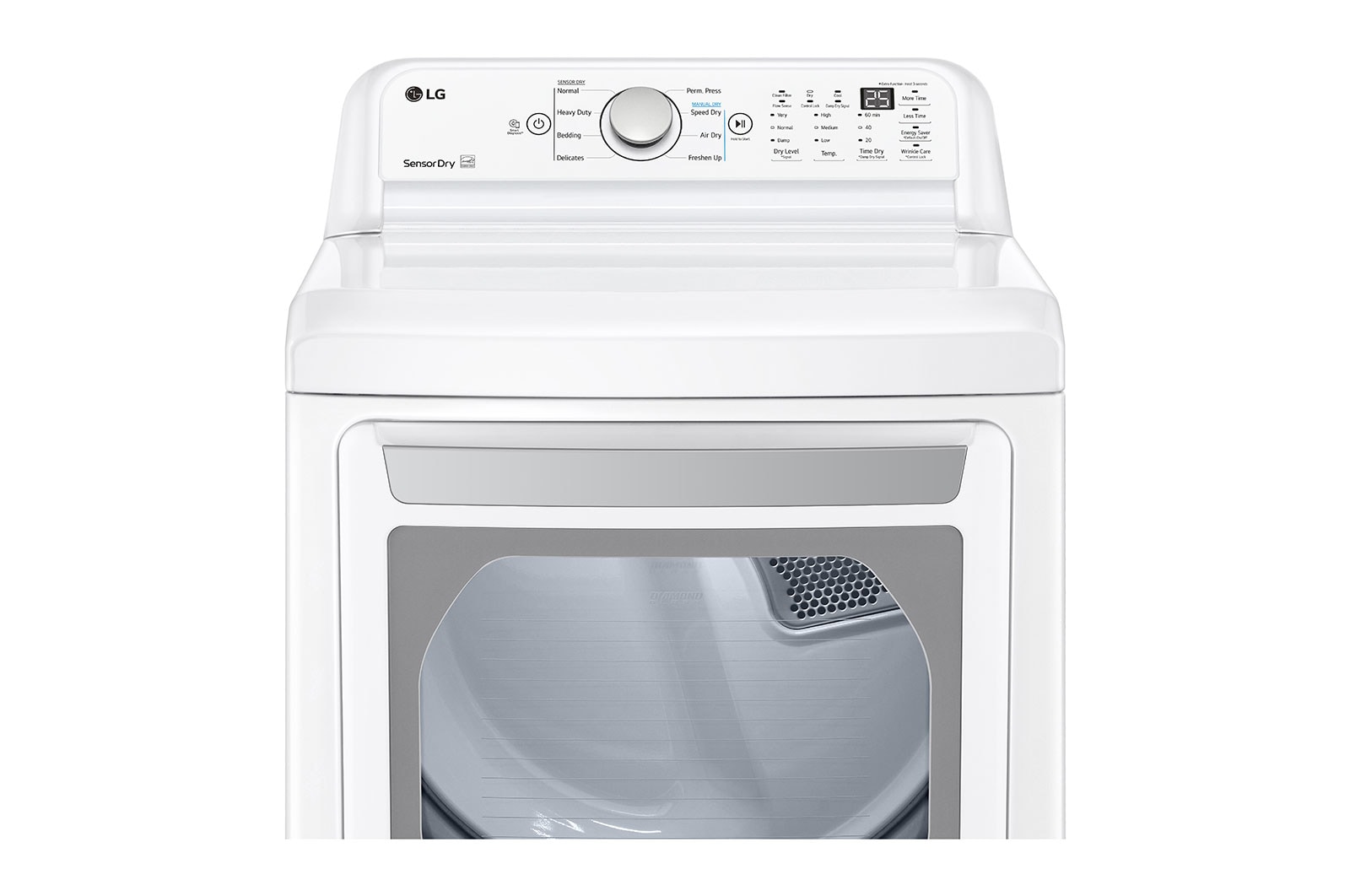 LG 7.3 cu. ft. Capacity Electric Dryer, DLE7150W