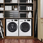 LG 4.2 cu.ft. Compact Electric Condensing Front Load Dryer, DLEC888W