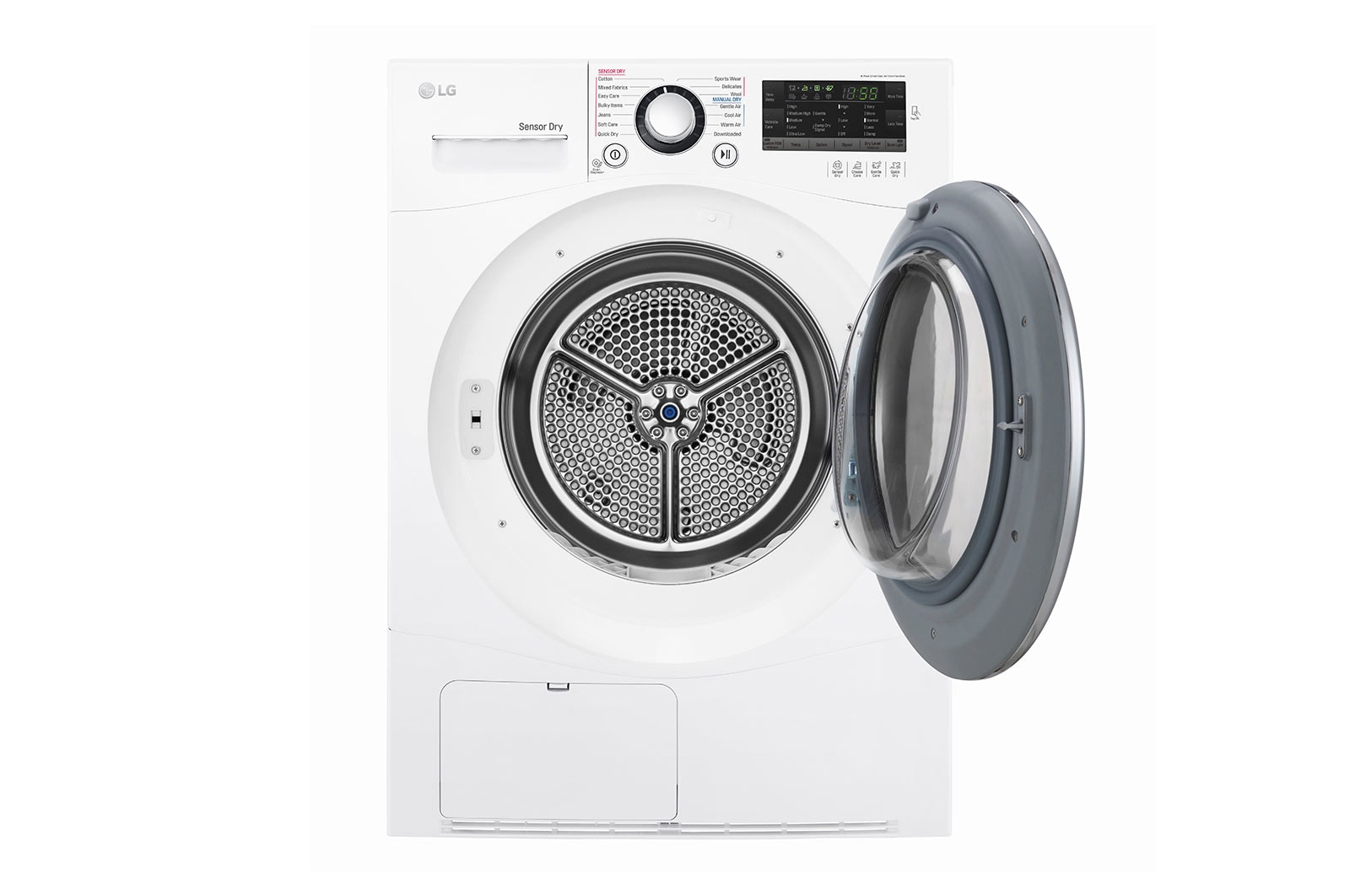 LG 4.2 cu.ft. Compact Electric Condensing Front Load Dryer, DLEC888W