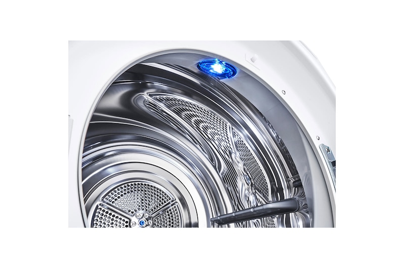 LG 4.2 cu.ft. Compact Electric Condensing Front Load Dryer, DLEC888W