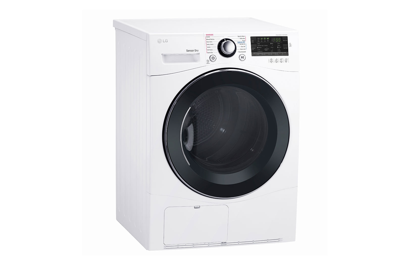 LG 4.2 cu.ft. Compact Electric Condensing Front Load Dryer, DLEC888W