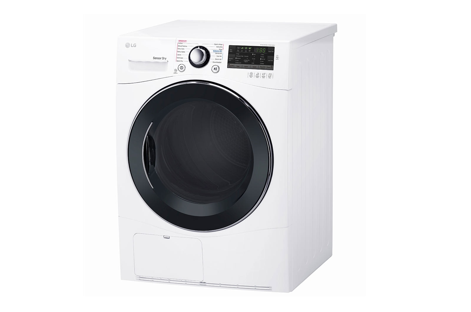 LG 4.2 cu.ft. Compact Electric Condensing Front Load Dryer, DLEC888W
