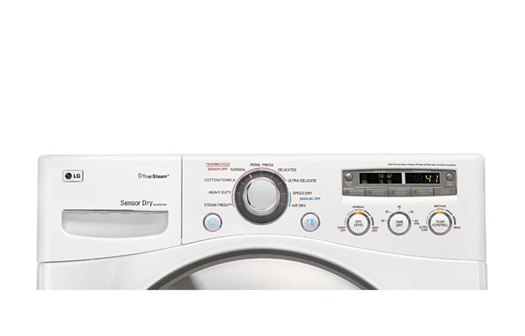 LG 7.3 cu. ft. Large Capacity Dryer, DLEX2501W