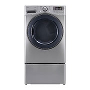 LG 7.4 cu.ft. Ultra Large Capacity Electric SteamDryer™ with NFC Tag on, DLEX3570V