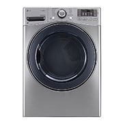 LG 7.4 cu.ft. Ultra Large Capacity Electric SteamDryer™ with NFC Tag on, DLEX3570V