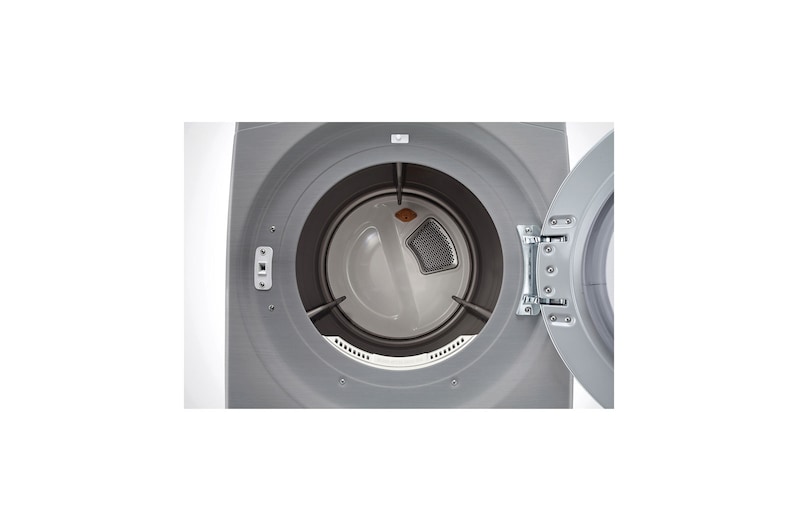 LG 7.4 cu.ft. Ultra Large Capacity Electric SteamDryer™ with NFC Tag on, DLEX3570V