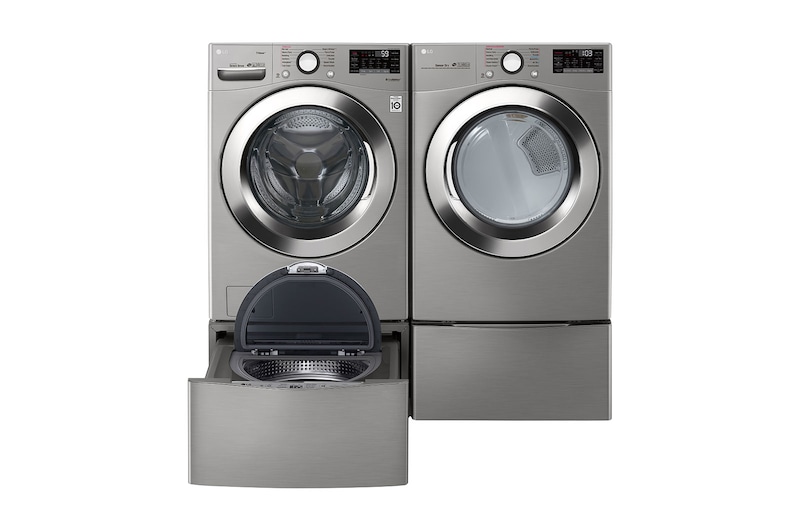 LG 7.4 cu. ft. Ultra Large Capacity Smart Wi-Fi Enabled Electric Dryer, DLEX3700V