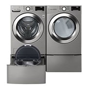 LG 7.4 cu. ft. Ultra Large Capacity Smart Wi-Fi Enabled Electric Dryer, DLEX3700V