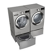 LG 7.4 cu. ft. Ultra Large Capacity Smart Wi-Fi Enabled Electric Dryer, DLEX3700V