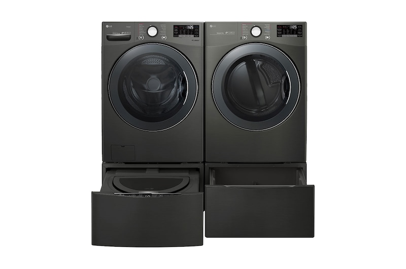 LG 7.4 cu.ft. Smart Wi-Fi Enabled Electric Dryer with TurboSteam™, DLEX3900B