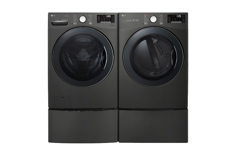 LG 7.4 cu.ft. Smart Wi-Fi Enabled Electric Dryer with TurboSteam™, DLEX3900B