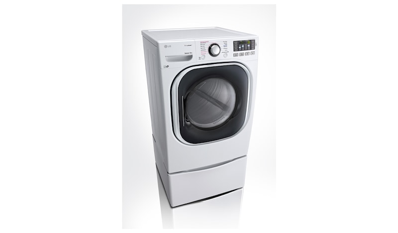 LG 7.4 cu. ft. Ultra Large Capacity SteamDryer™ w/ NFC Tag On, DLEX4270W