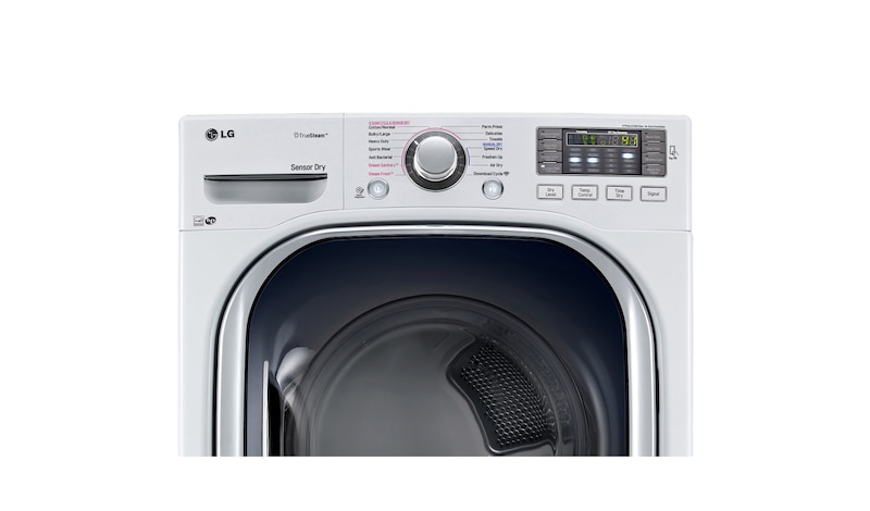 LG 7.4 cu. ft. Ultra Large Capacity SteamDryer™ w/ NFC Tag On, DLEX4270W